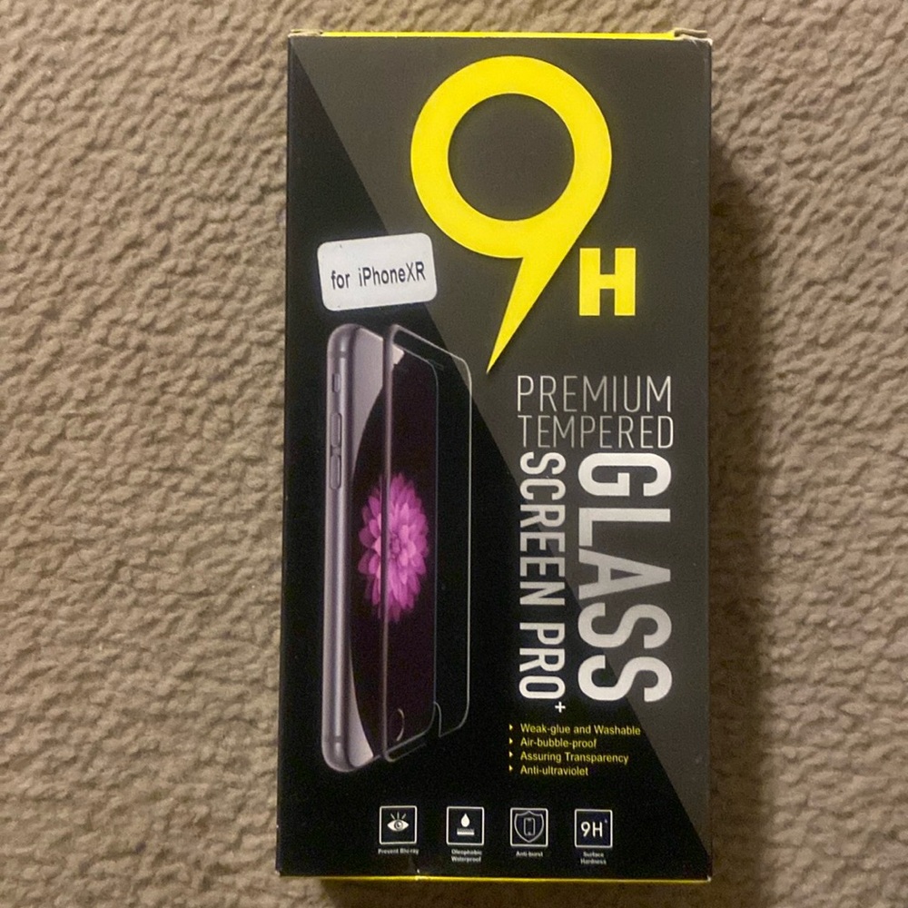 iPhone XR Tempered glass screen protectors